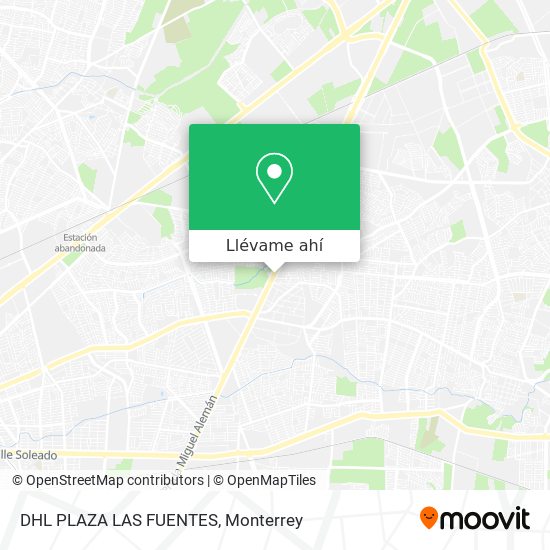 Cómo llegar a DHL PLAZA LAS FUENTES en Monterrey en Autobús?