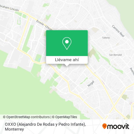 Mapa de OXXO (Alejandro De Rodas y Pedro Infante)