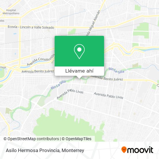 Cómo llegar a Asilo Hermosa Provincia en Guadalupe en Autobús o Metrorrey?