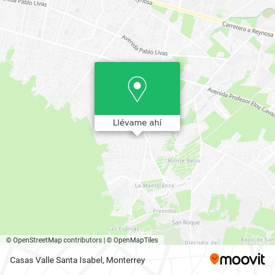Cómo llegar a Casas Valle Santa Isabel en Juárez en Autobús?
