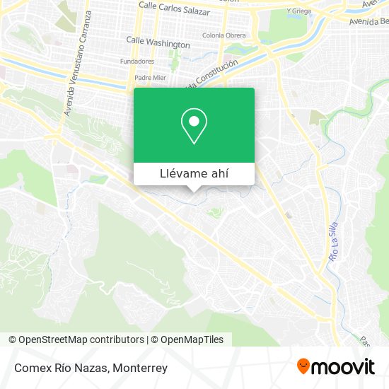 Cómo llegar a Comex Río Nazas en Monterrey en Autobús o Metrorrey?
