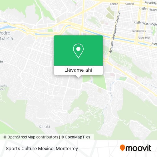 Mapa de Sports Culture México