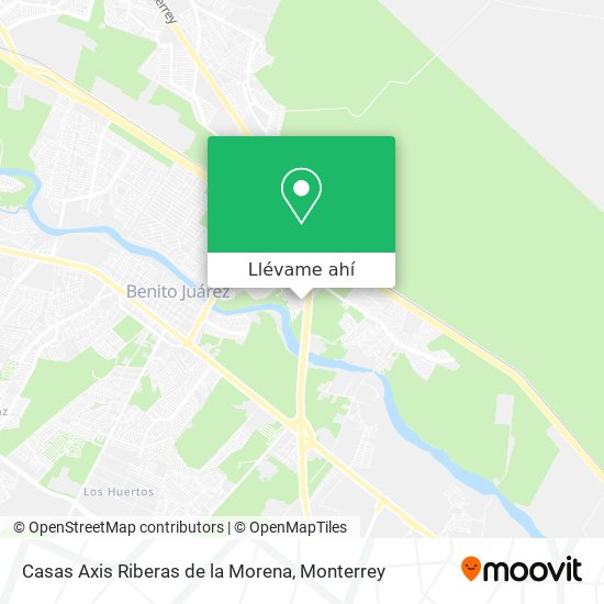 Cómo llegar a Casas Axis Riberas de la Morena en Juárez en Autobús?