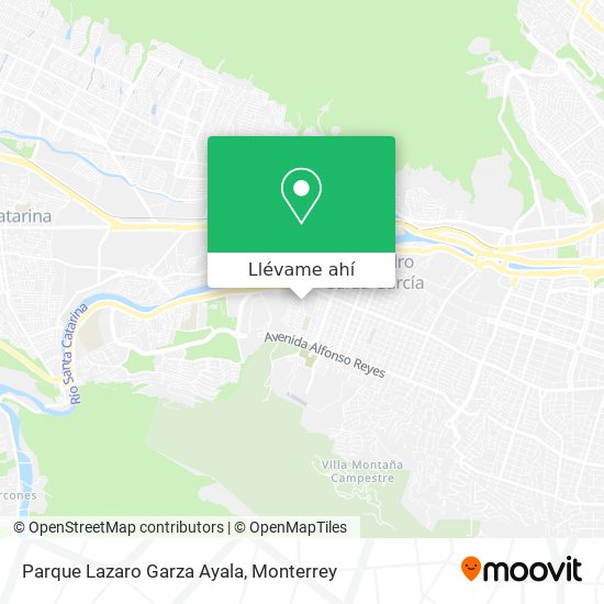 Mapa de Parque Lazaro Garza Ayala