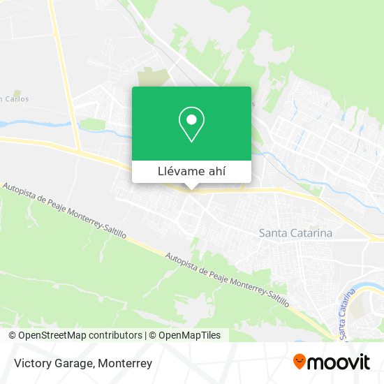 Mapa de Victory Garage