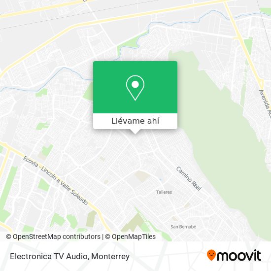 Mapa de Electronica TV Audio