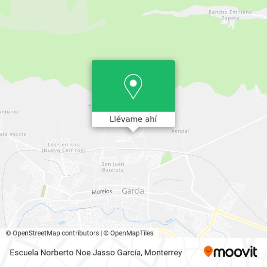 Mapa de Escuela Norberto Noe Jasso García