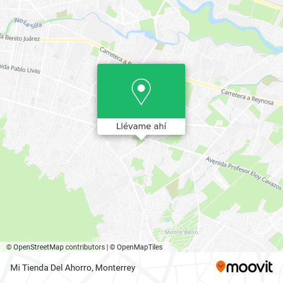 Mapa de Mi Tienda Del Ahorro