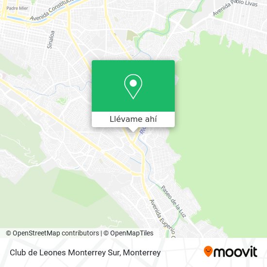 Cómo llegar a Club de Leones Monterrey Sur en Autobús?