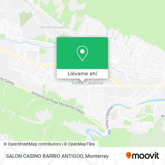 Mapa de SALON CASINO BARRIO ANTIGUO