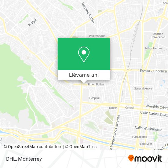 Cómo llegar a DHL en Monterrey en Autobús o Metrorrey?