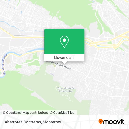 Mapa de Abarrotes Contreras