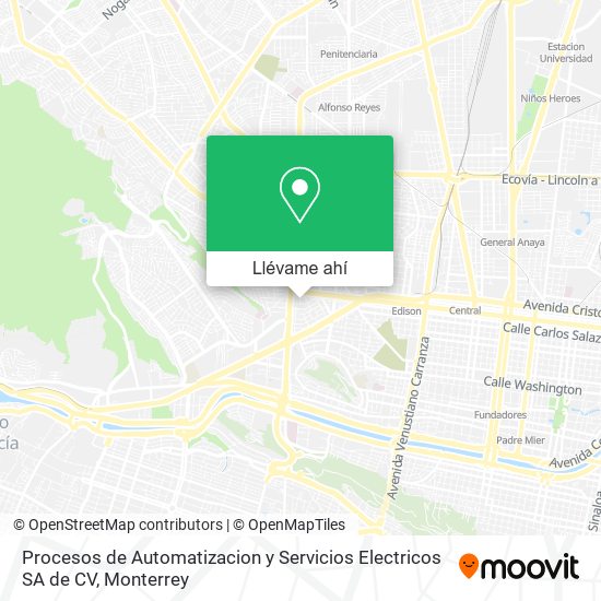 ¿Cómo llegar a Procesos de Automatizacion y Servicios Electricos SA de
