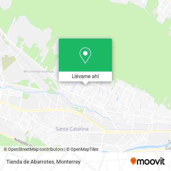 Mapa de Tienda de Abarrotes