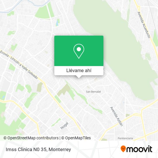 Cómo llegar a Imss Clinica N0 35 en Monterrey en Autobús o Metrorrey?