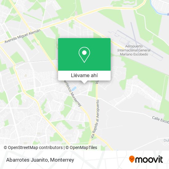 Mapa de Abarrotes Juanito