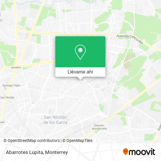 Mapa de Abarrotes Lupita