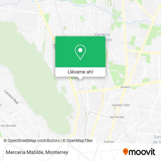 Mapa de Merceria Matilde