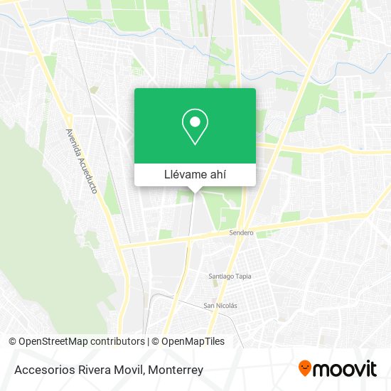 Mapa de Accesorios Rivera Movil