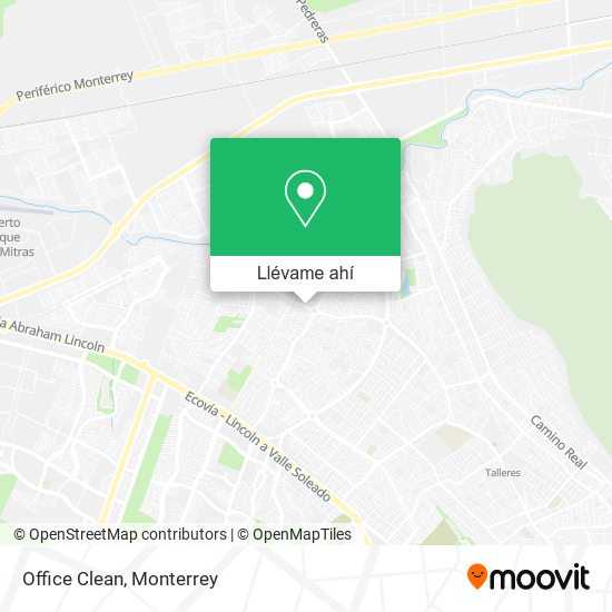 Cómo llegar a Office Clean en Monterrey en Autobús?