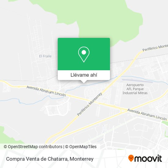 Mapa de Compra Venta de Chatarra