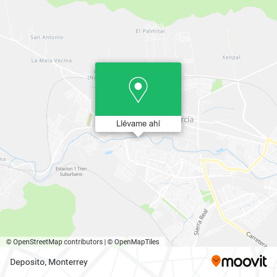 Mapa de Deposito