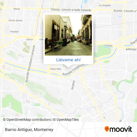 Cómo llegar a Barrio Antiguo en Monterrey en Autobús o Metrorrey?