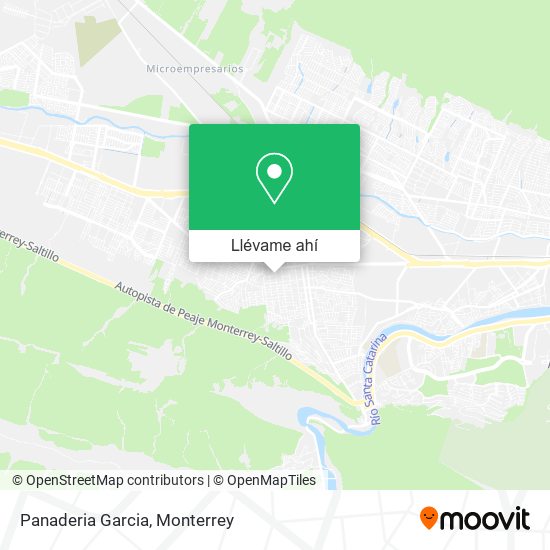Mapa de Panaderia Garcia