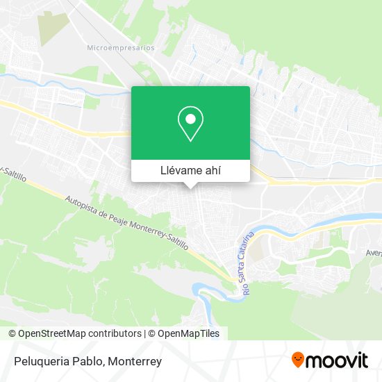 Mapa de Peluqueria Pablo