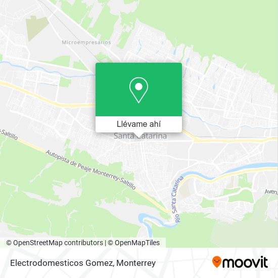 Mapa de Electrodomesticos Gomez