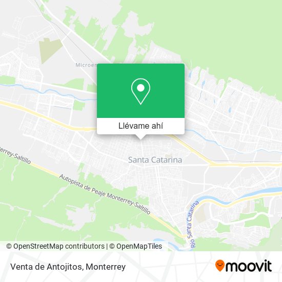 Mapa de Venta de Antojitos