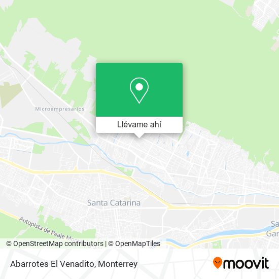 Mapa de Abarrotes El Venadito