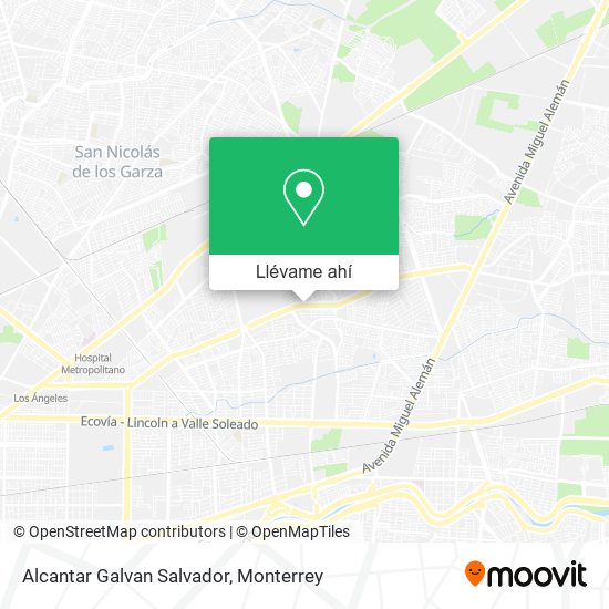 Mapa de Alcantar Galvan Salvador