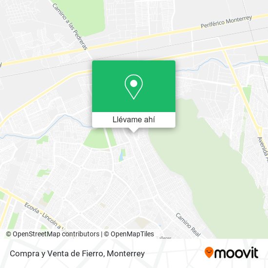 Mapa de Compra y Venta de Fierro