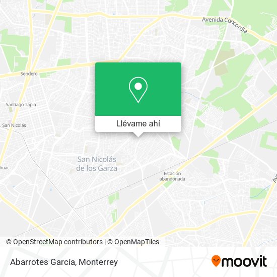 Mapa de Abarrotes García