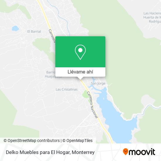 Mapa de Delko Muebles para El Hogar