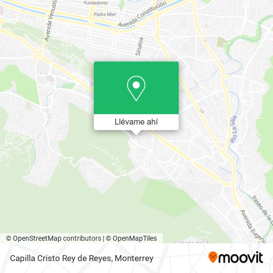 Mapa de Capilla Cristo Rey de Reyes