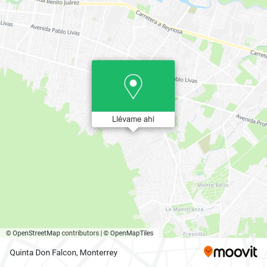 Mapa de Quinta Don Falcon