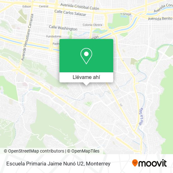 Mapa de Escuela Primaria Jaime Nunó U2