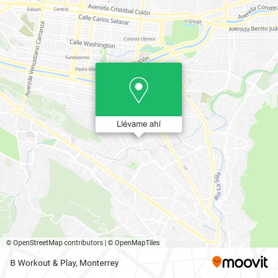 Mapa de B Workout & Play