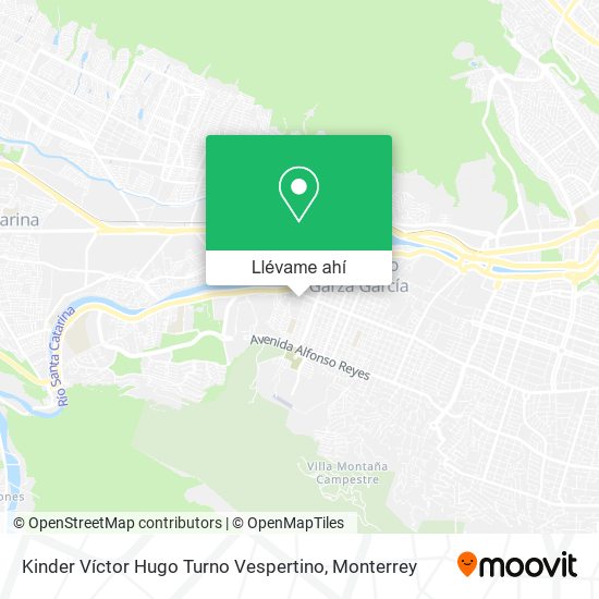 Mapa de Kinder Víctor Hugo Turno Vespertino