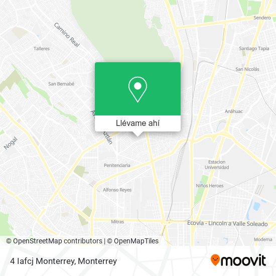 Mapa de 4 Iafcj Monterrey