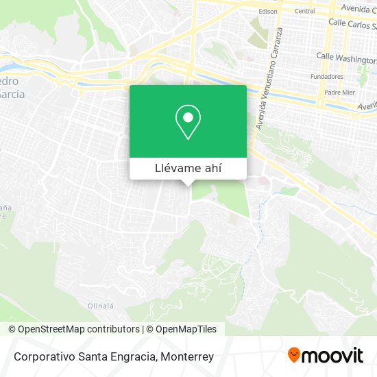 Mapa de Corporativo Santa Engracia