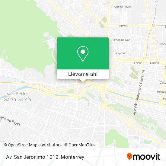 Mapa de Av. San Jeronimo 1012