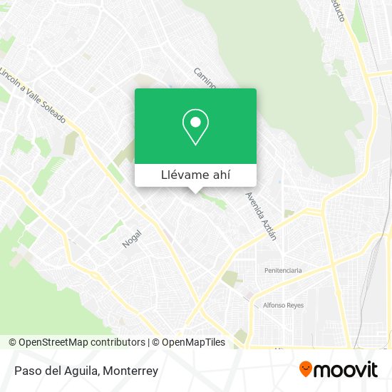 Cómo llegar a Paso del Aguila en Monterrey en Autobús o Metrorrey?