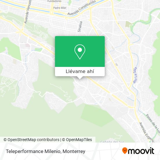 Mapa de Teleperformance Milenio