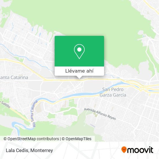 Cómo llegar a Lala Cedis en San Pedro Garza García en Autobús o Metrorrey?