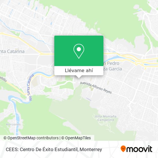 Mapa de CEES: Centro De Éxito Estudiantil