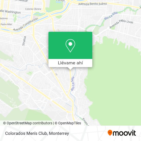 Mapa de Colorados Men's Club