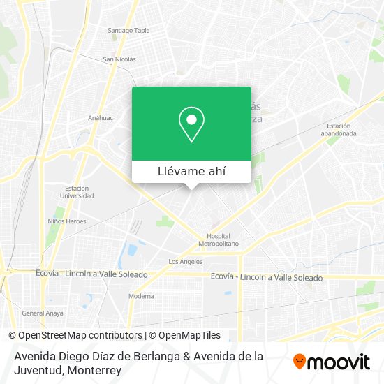 Mapa de Avenida Diego Díaz de Berlanga & Avenida de la Juventud